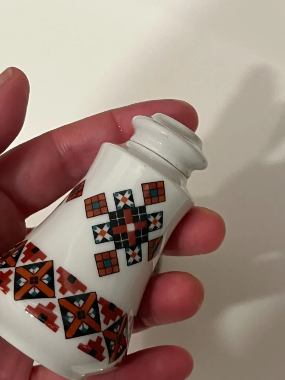Ukrainian Art Marusha Salt Pepper Shakers